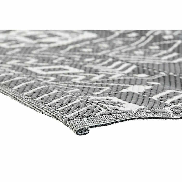 Килим DKD Home Decor Бял Черен Етнически (2 броя) (120 x