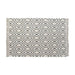 Килим DKD Home Decor Черен Бял (120 x 190 x 0,7 cm)