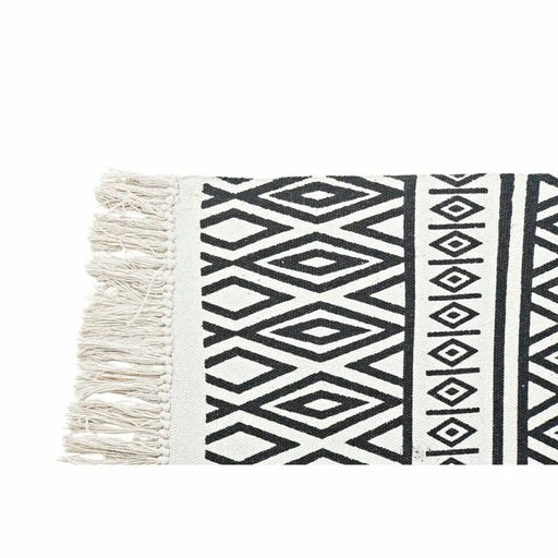 Килим DKD Home Decor Черен Бял (160 x 250 x 0,7 cm)
