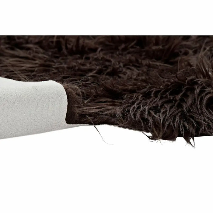 Килим DKD Home Decor Кафяв (160 x 150 x 2 cm)