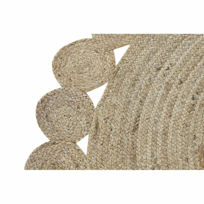 Килим DKD Home Decor Кафяв Естествен 150 x 150 x 1 cm