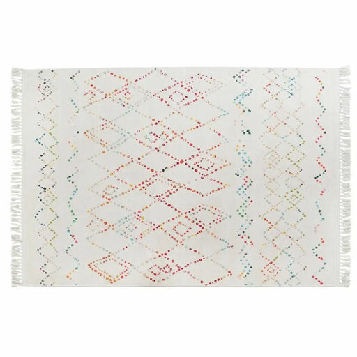 Килим DKD Home Decor Многоцветен Ромб 200 x 290 x 0,7 cm