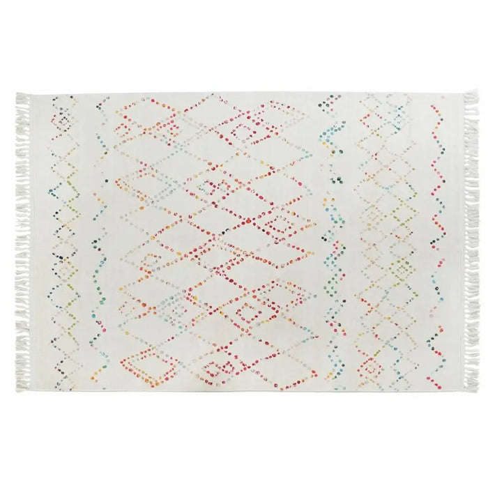 Килим DKD Home Decor Многоцветен Ромб 200 x 290 x 0,7 cm