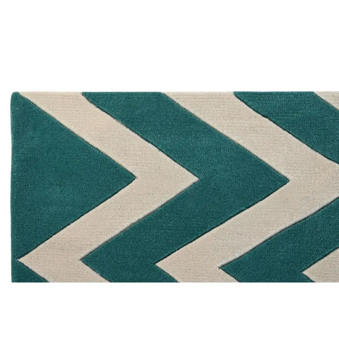 Килим DKD Home Decor полиестер Зиг-Заг Двуцветен 120 x 180