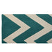 Килим DKD Home Decor полиестер Зиг-Заг Двуцветен 120 x 180