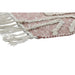 Килим DKD Home Decor Розов теракота Бял Ресни Град (120 x