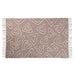 Килим DKD Home Decor Розов теракота Бял Ресни Град (120 x