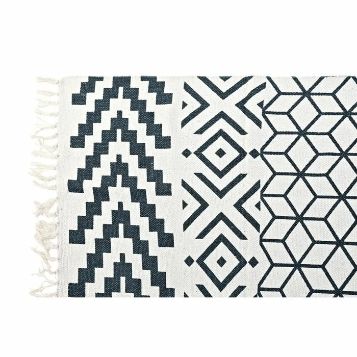 Килим DKD Home Decor Сив Бял (160 x 230 x 1 cm)