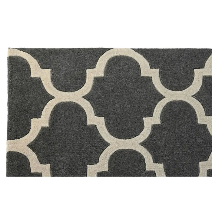 Килим DKD Home Decor Сив полиестер 120 x 180 x 2 cm