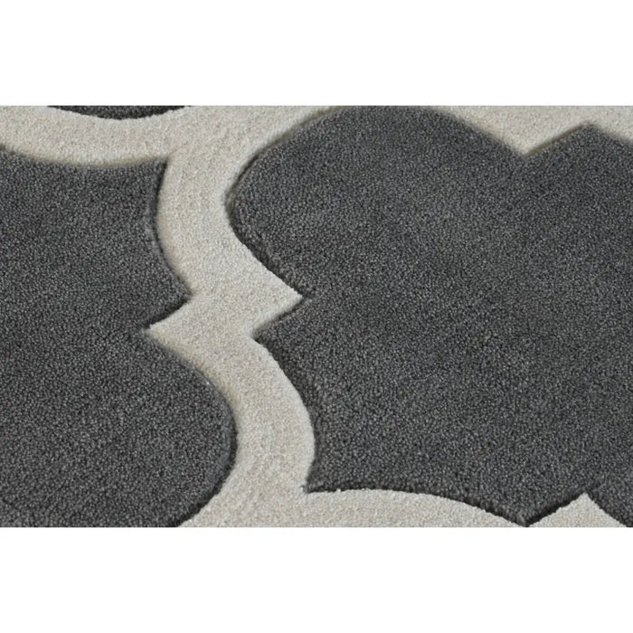 Килим DKD Home Decor Сив полиестер 120 x 180 x 2 cm