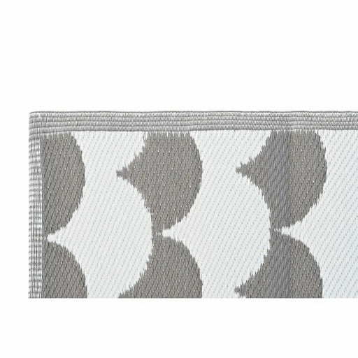 Килим DKD Home Decor Сив Вълни Бял (2 броя) (120 x 180 cm)