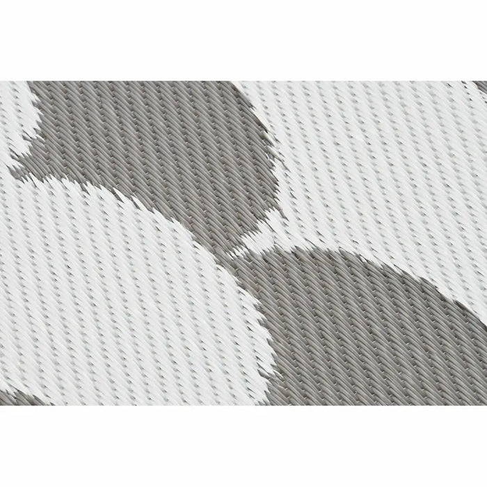 Килим DKD Home Decor Сив Вълни Бял (2 броя) (120 x 180 cm)