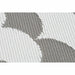 Килим DKD Home Decor Сив Вълни Бял (2 броя) (120 x 180 cm)