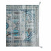 Килим DKD Home Decor Завършек със състаряващо покритие Син