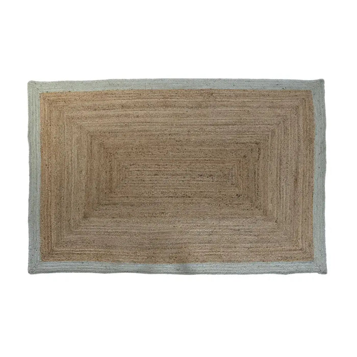 Килим DKD Home Decor Зелен Светло кафяв Естествен Scandi