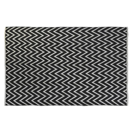 Килим DKD Home Decor Зиг-Заг Двуцветен Град (120 x 180 x 1