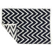 Килим DKD Home Decor Зиг-Заг Двуцветен Град (120 x 180 x 1