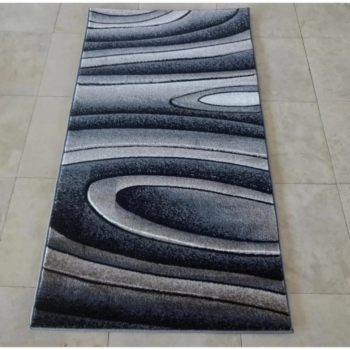 Килим Geo Hand Carved 7548-D.GRI 80х150