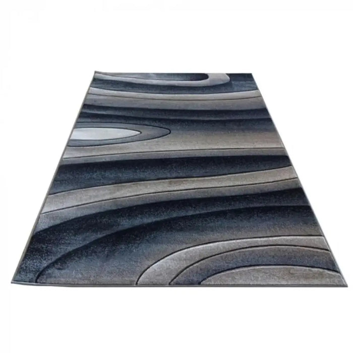 Килим Geo Hand Carved 7548-D.GRI 80х150