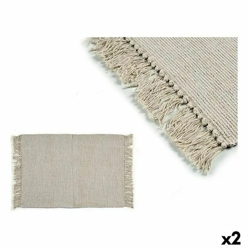 Килим Gift Decor Бежов 80 x 120 cm 10 x 40 x 10 cm (2 броя)