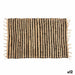 Килим Gift Decor Черен Естествен Райета 60 x 1 x 90 cm (12