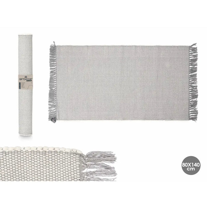 Килим Gift Decor Сив 140 x 80 cm (6 броя)