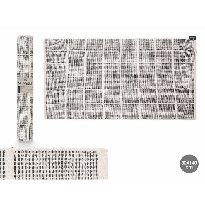 Килим Gift Decor Сив Картини 140 x 80 cm (6 броя)