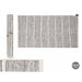 Килим Gift Decor Сив Картини 140 x 80 cm (6 броя)