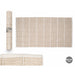 Килим Gift Decor Бежов Картини 140 x 80 cm (6 броя)
