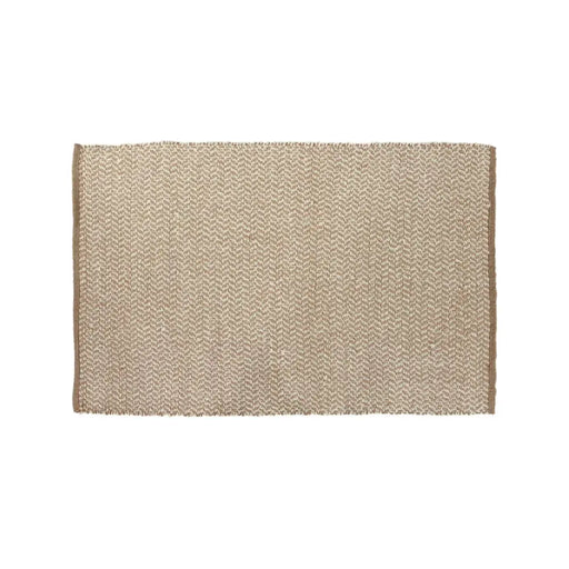 Килим Home ESPRIT Бял Естествен 120 x 1 x 180 cm