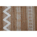 Килим Home ESPRIT Бял Кафяв Boho 75 x 175 x 1 cm