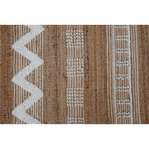 Килим Home ESPRIT Бял Кафяв Boho 140 x 200 x 1 cm