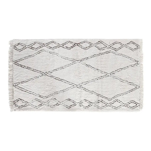Килим Home ESPRIT Черен Бежов Boho 175 x 100 x 3 cm