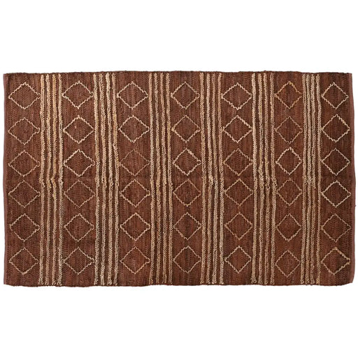 Килим Home ESPRIT Кафяв Ромб 160 x 230 x 1 cm