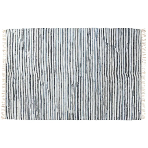 Килим Home ESPRIT Син Бял 160 x 230 x 0,5 cm