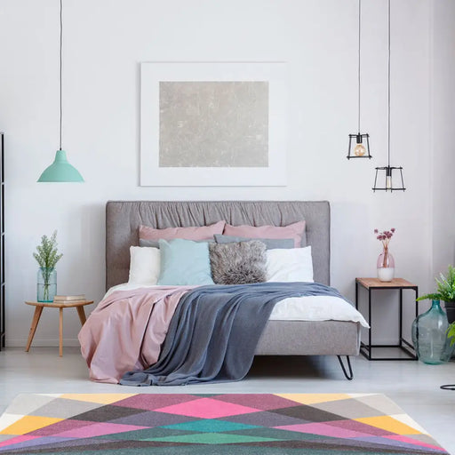 КИЛИМ PASTEL 160Х230 СМ. ШАРЕНИ ФИГУРИ