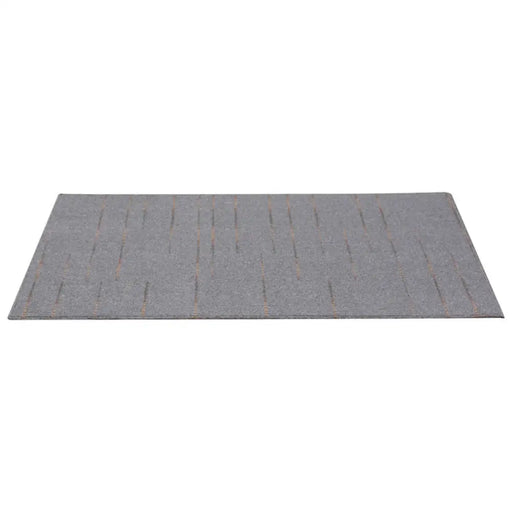 КИЛИМ С ГУМЕНА ОСНОВА NIKOTEX LANIT 67Х120 СМ. СИВ