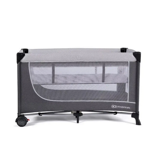 KinderKraft кошара за пътуване LEODY сива