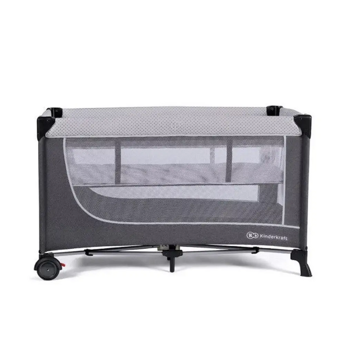 KinderKraft кошара за пътуване LEODY сива