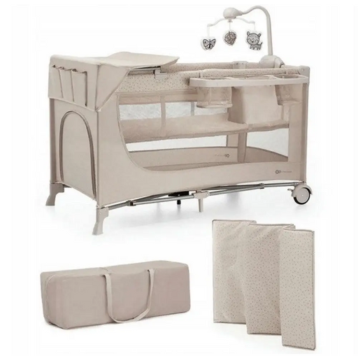 KinderKraft Пътно креватче JOY 2 BEIGE