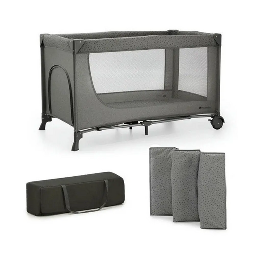 KinderKraft Пътно креватче JOY 2 ТЪМНО СИВО