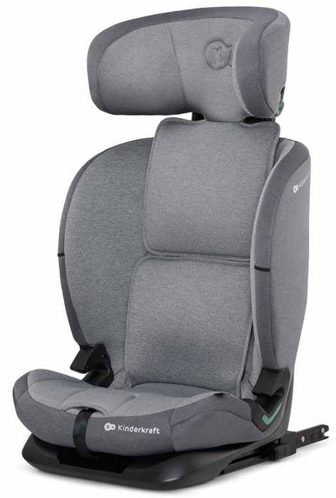 Столче за кола KinderKraft - Oneto3, i-Size, 76-150 cm, Cool grey