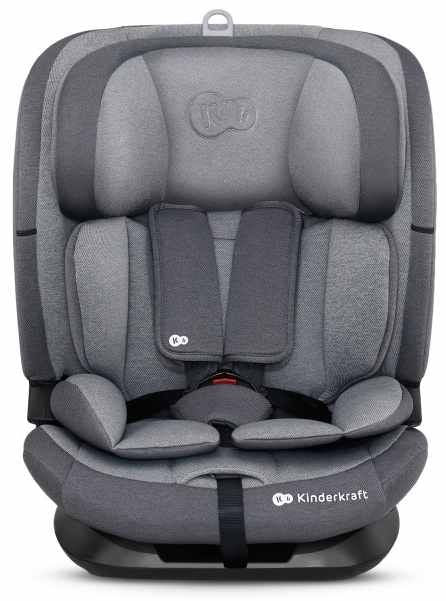 Столче за кола KinderKraft - Oneto3, i-Size, 76-150 cm, Cool grey