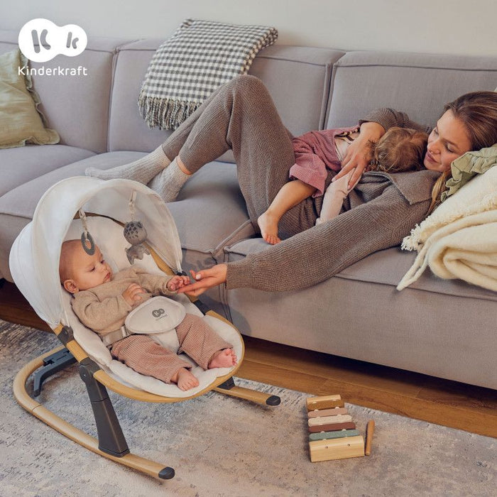Бебешки шезлонг 2 в 1 KinderKraft - Elsu