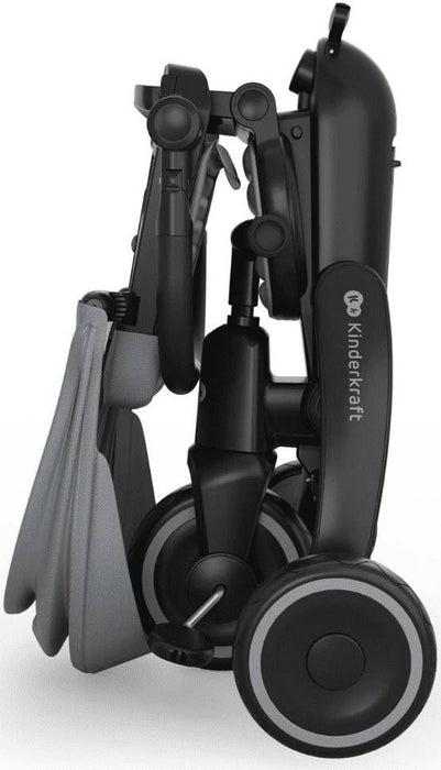Сгъваема триколка KinderKraft - Jazz 3, Grey