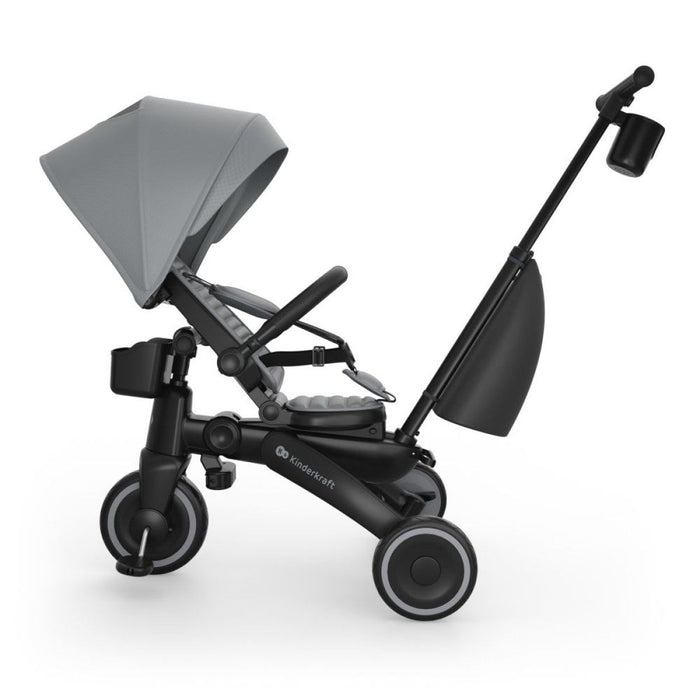 Сгъваема триколка KinderKraft - Jazz 3, Grey