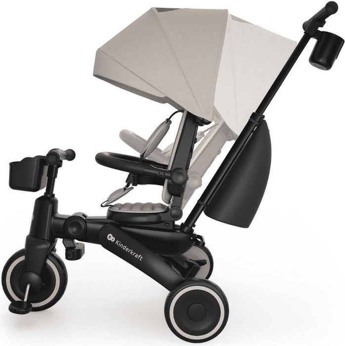 Сгъваема триколка KinderKraft - Jazz 3, Beige