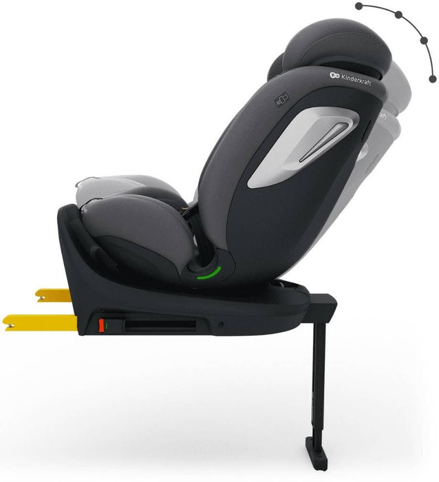Столче за кола KinderКraft - I-360 2 Plus, Grey