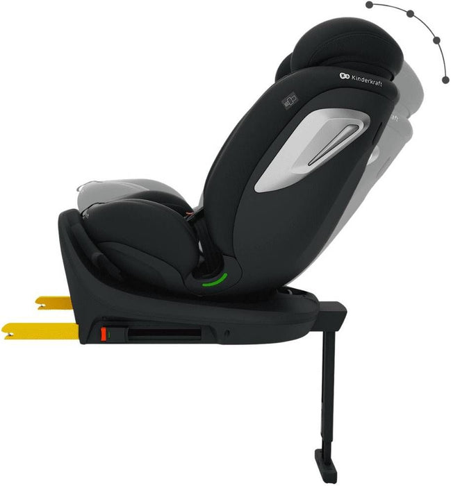 Столче за кола KinderКraft - I-360 2 Plus, Black