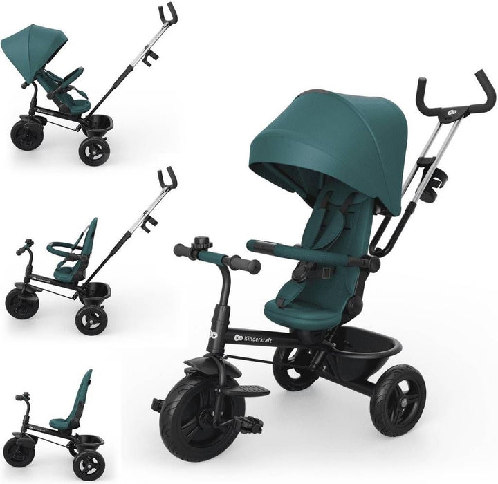 Триколка KinderKraft - Aston 2 Plus, Green